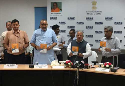 MSME Minister releases books on Ministry’s Achievements, Schemes and on Data