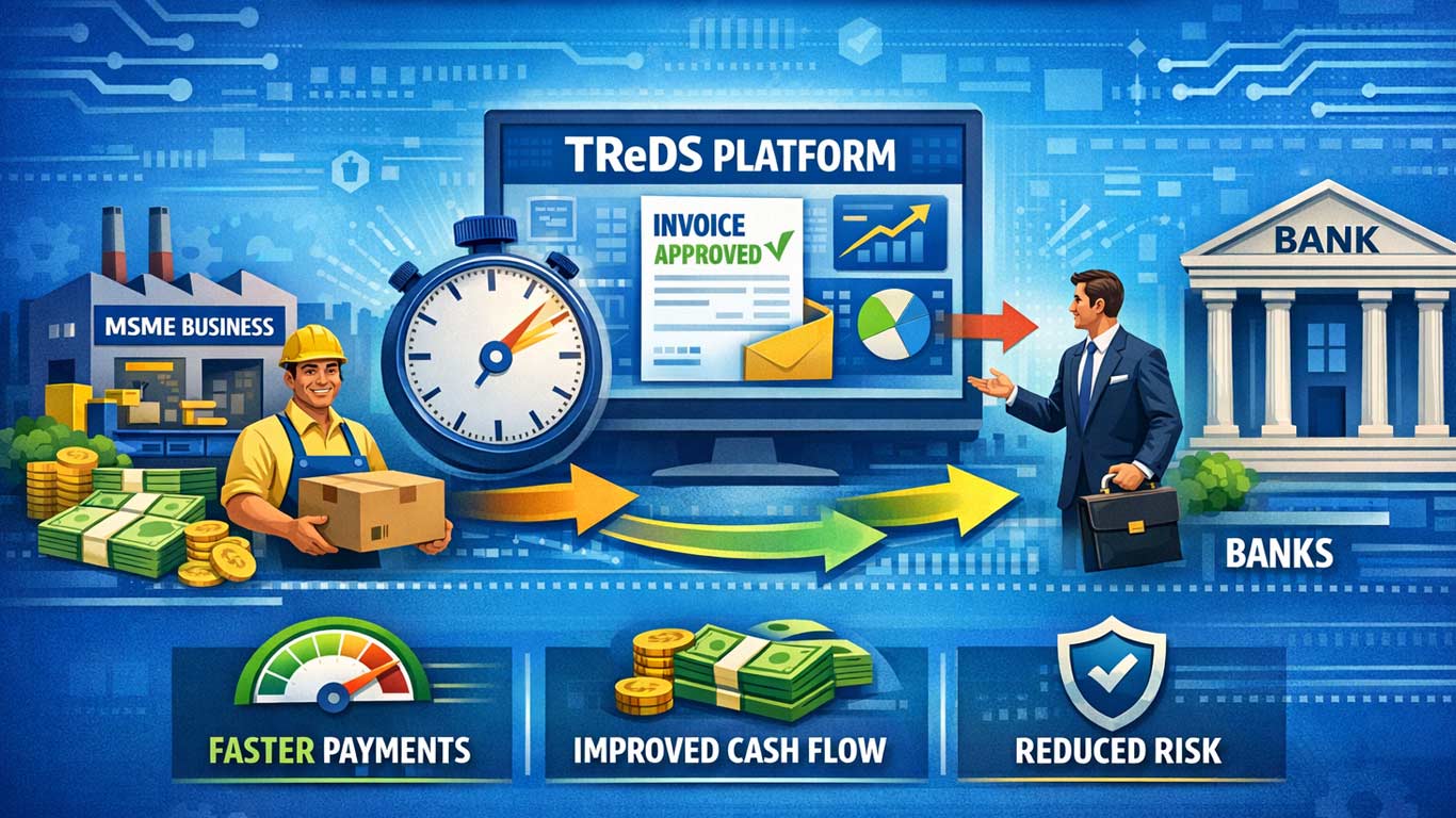 Govt Targets Faster MSME Payments Via TReDS Mandate