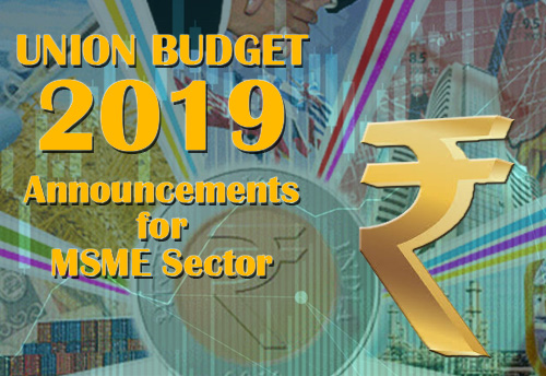 Announcements for MSME sector: Highlights