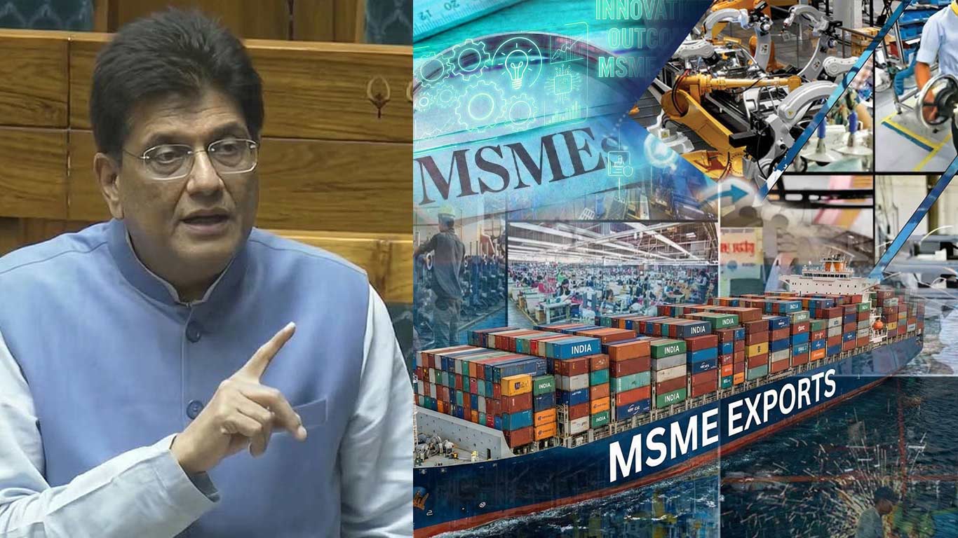 Govt Strengthens Export Testing, MSME Support To Boost Competitiveness: Goyal