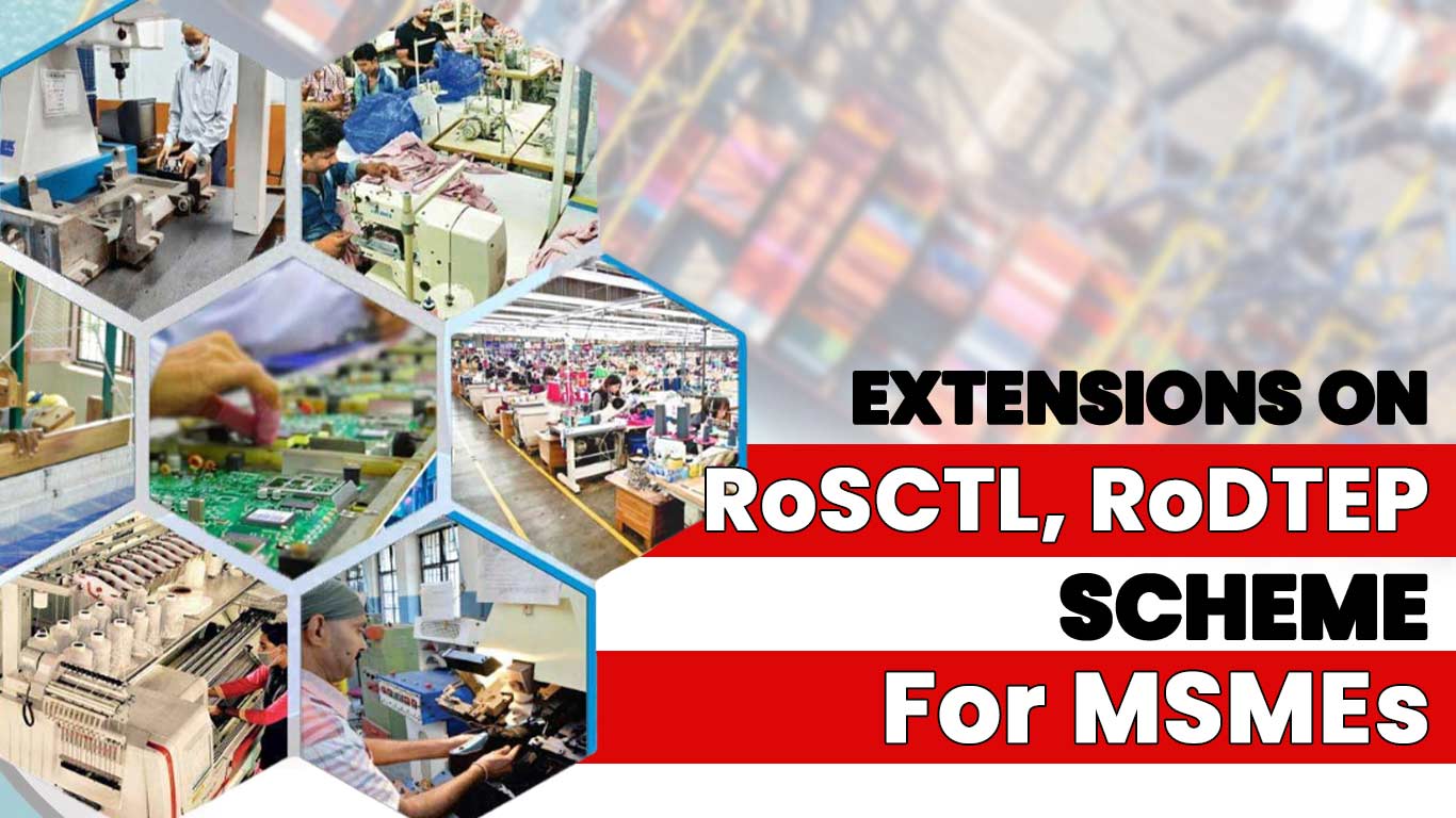 RoSCTL, RoDTEP Extensions To Support MSME Liquidity, Export  Competitiveness: PHDCCI