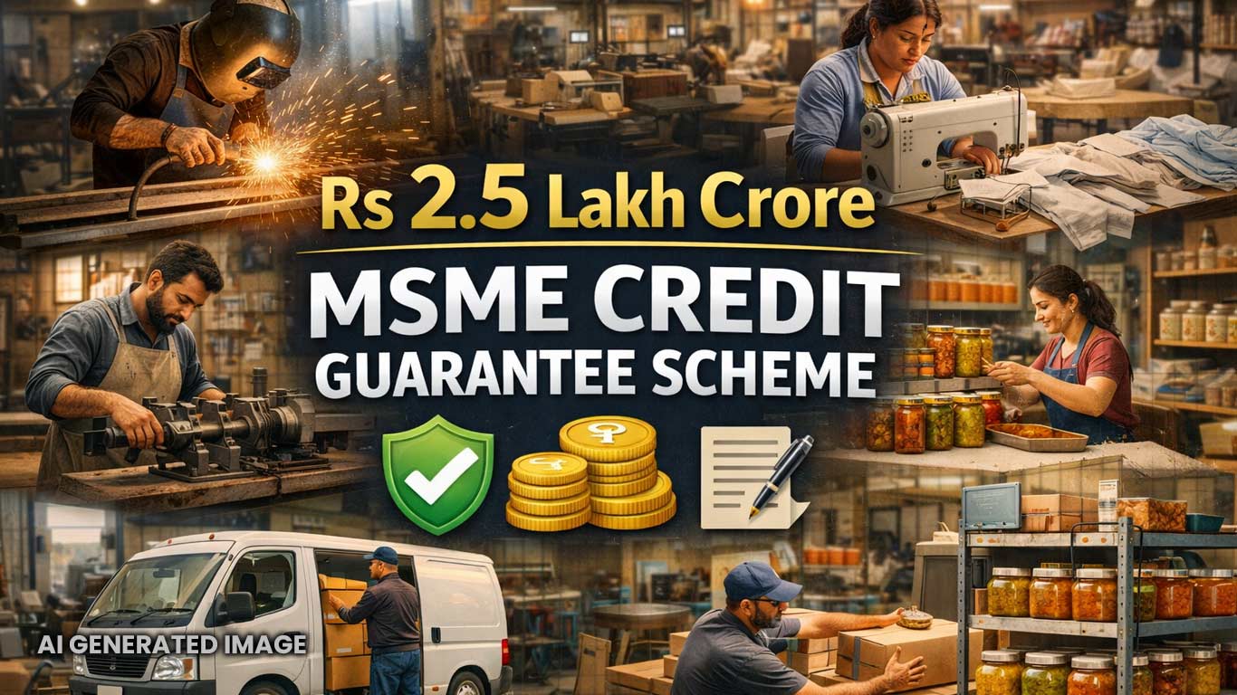 Cabinet Likely To Consider Rs 2.5 Lakh Crore MSME Credit Guarantee Scheme