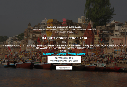 Market conference on hybrid-annuity based PPP Model for creation of sewage treatment infrastructure