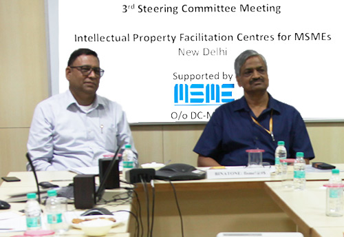 FISME organizes 3rd Meeting of the  Steering Committee of I P Facilitation Centre for MSMEs