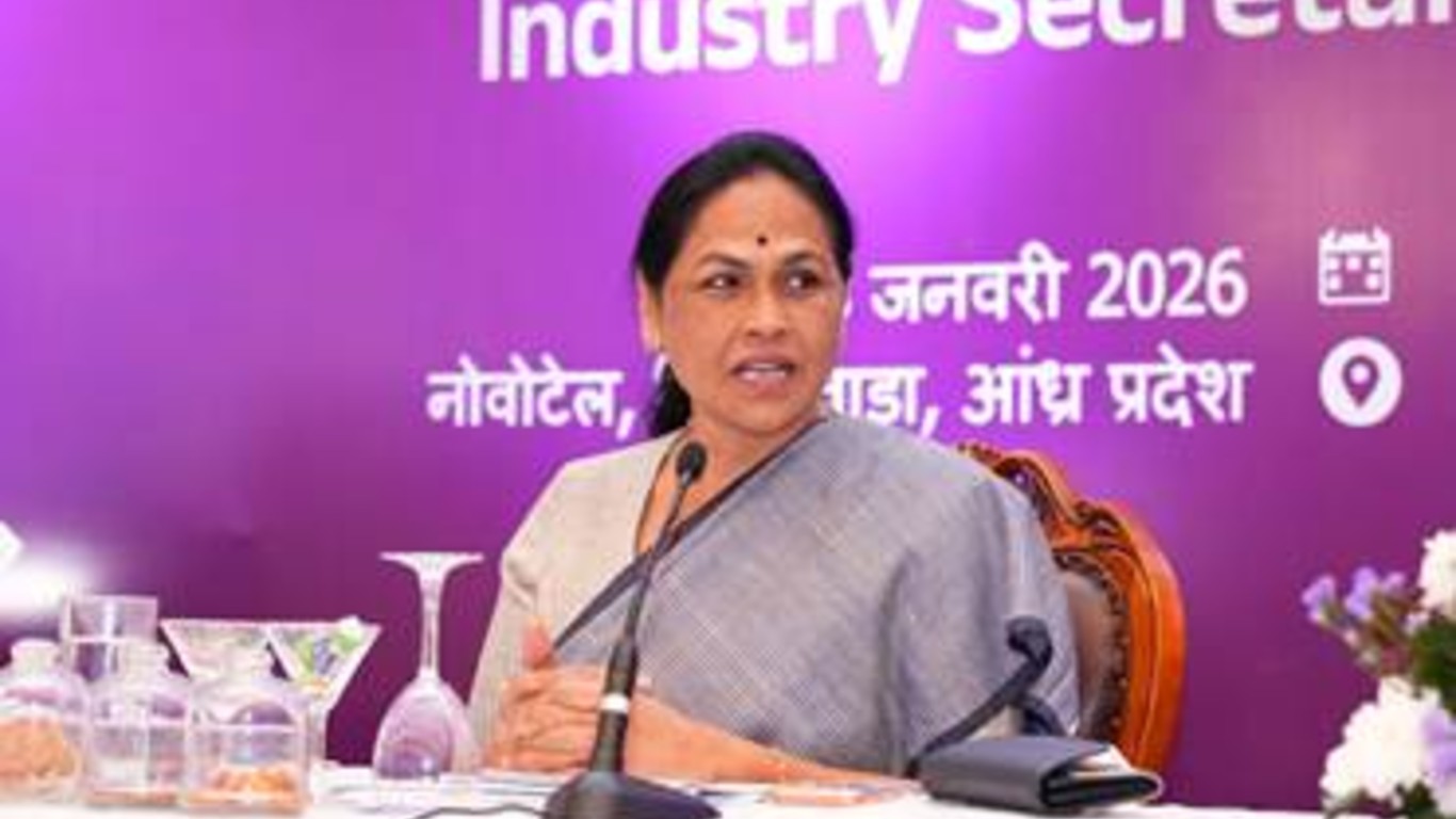 MoS Shobha Karandlaje Inaugurates Regional Labour Conference In Vijayawada To Review Labour Code Implementation