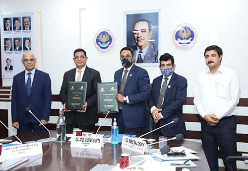 EPCES Signs MoU with ICAI to promote exports of accountancy and financial services 