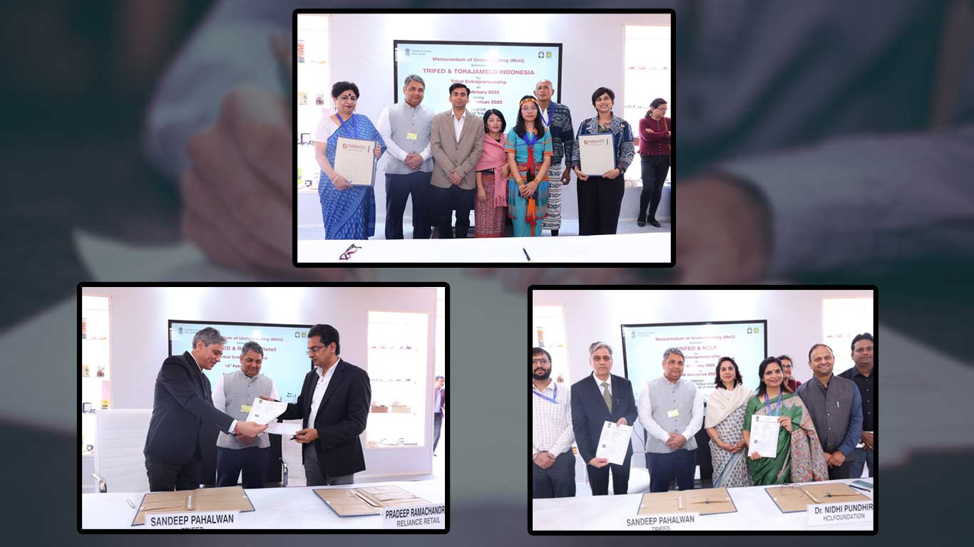 TRIFED Partners With Reliance Retail, HCL Foundation & Torajamelo To Boost Tribal Enterprises