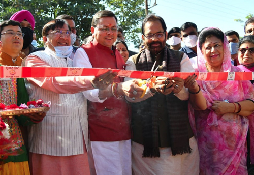Union Minister Naqvi flags off 30th edition of “Hunar Haat in Dehradun