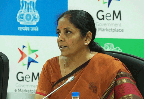 GeM to bring complete transparency in government procurement: Sitharaman