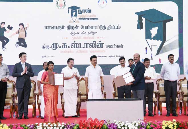 TN Skill Corporation inks pact with 47 firms to promote skill development among youth