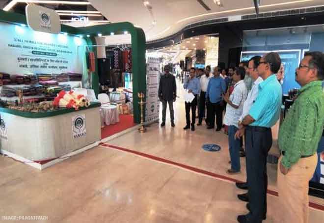 NABARD holds Stall-in-Mall exhibition in Rasulgarh, Bhubaneswar