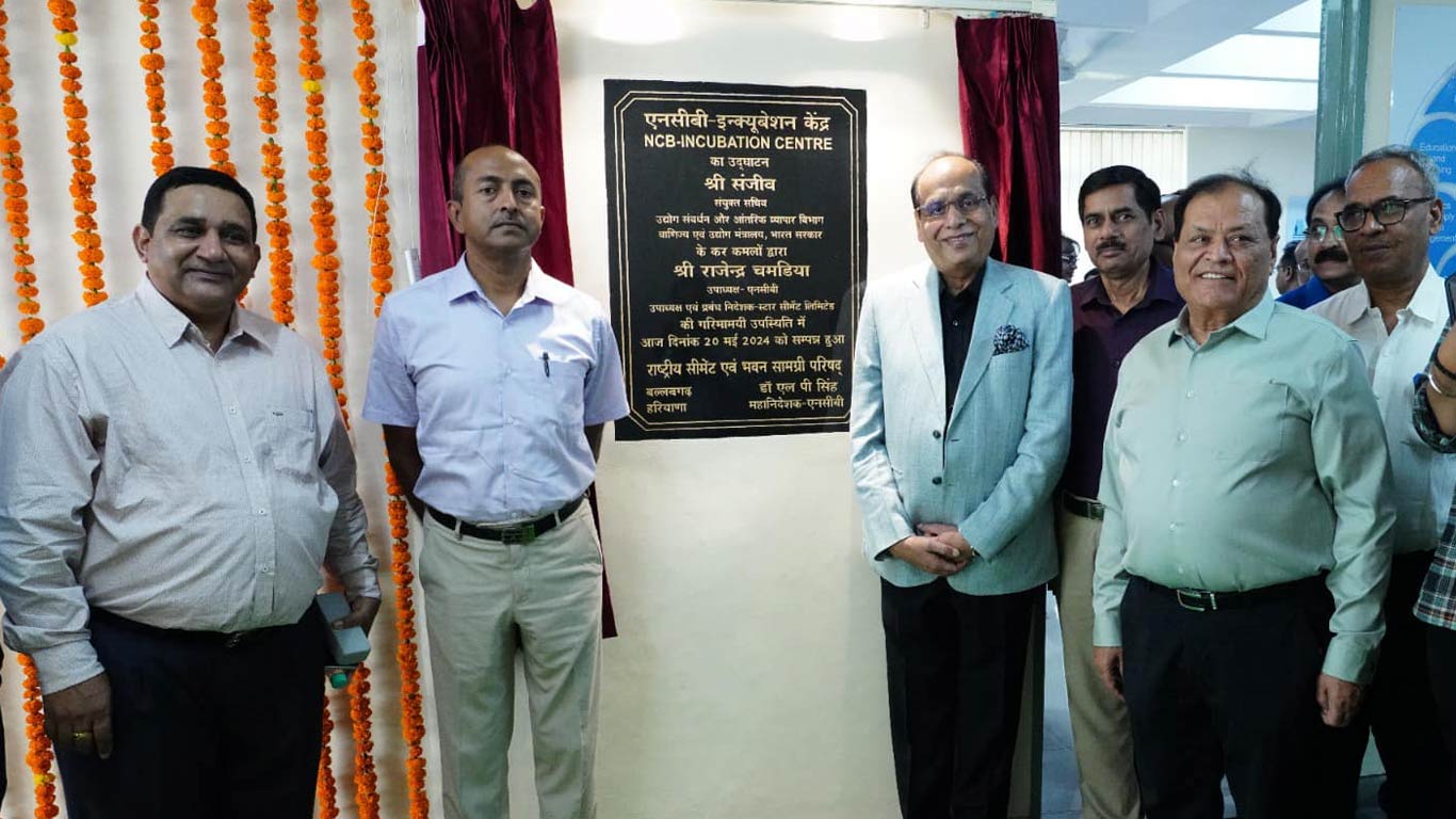 National Council For Cement And Building Materials Inaugurates Incubation Centre