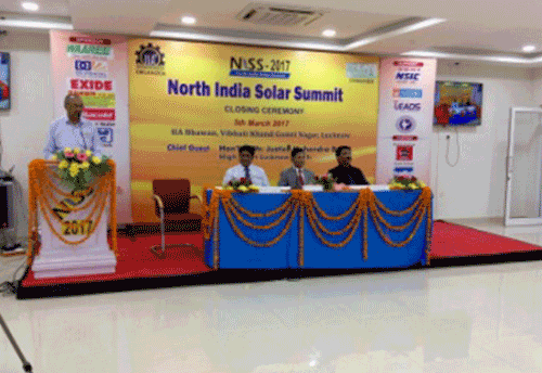Business of approximately Rs 400-500 cr anticipated for solar companies at North India Solar Summit