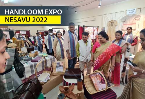 Handloom Expo 'Nesavu 2022' underway in Chennai from April 2-12