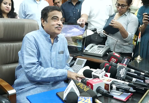 Gadkari resumes office as MSME Minister