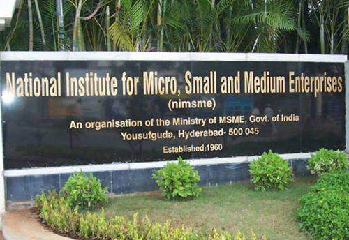 Ni-msme to benefit decision makers of MSMEs through a training programme