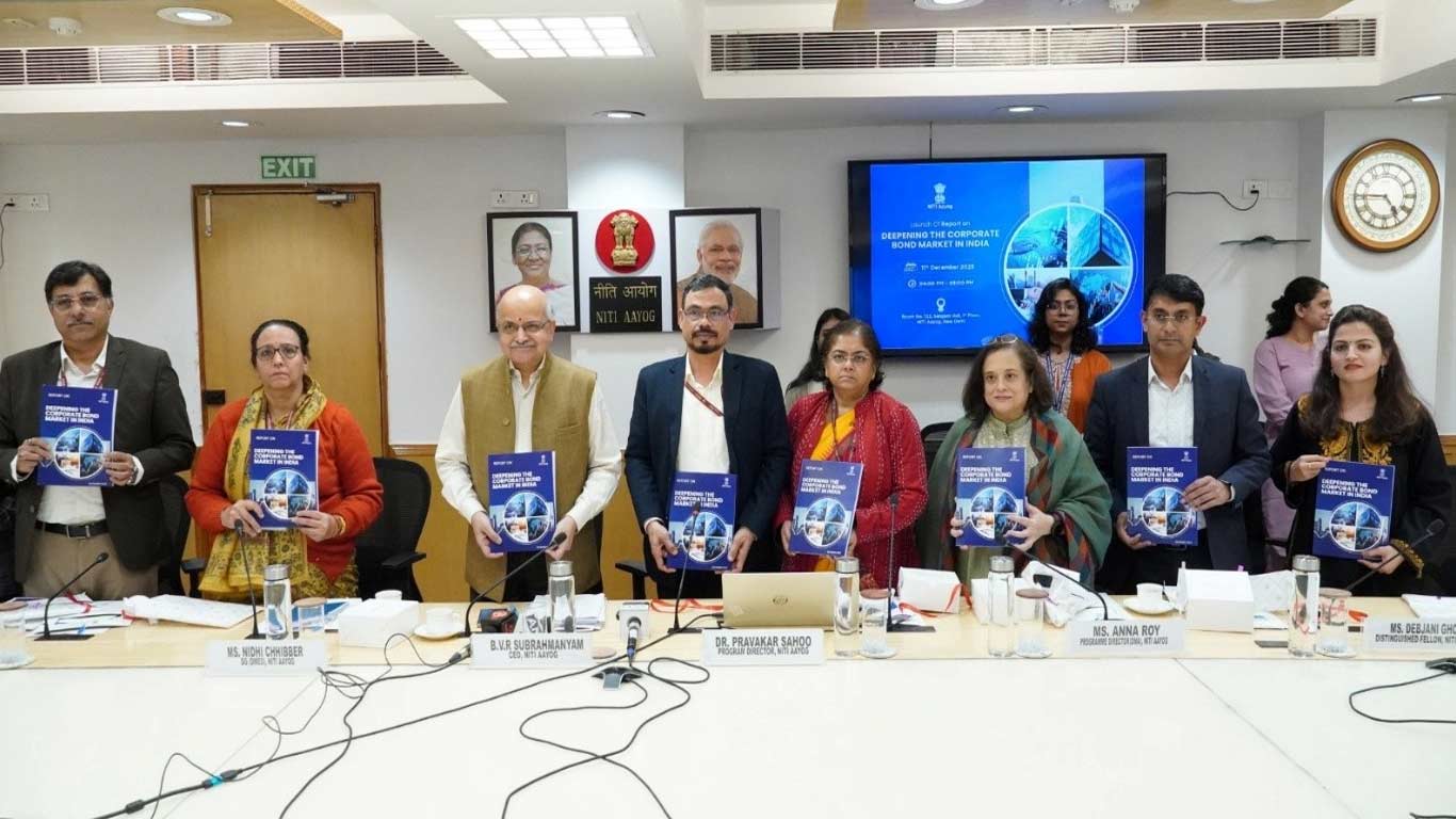 Corporate Bond Market Depth Crucial For Liquidity & Investor Participation: NITI Aayog CEO