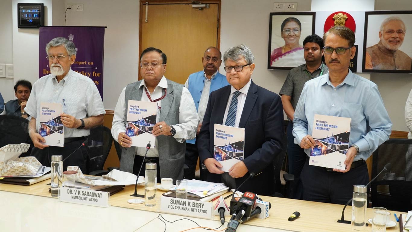 NITI Aayog Proposes Policy Framework For Medium Enterprises To Address Existing Challenges