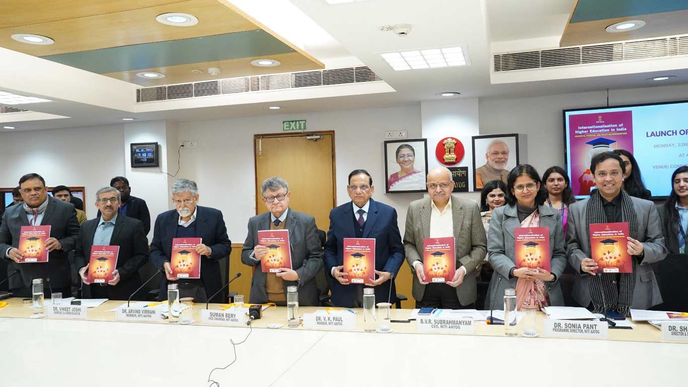 NITI Aayog Releases Roadmap To Position India As Global Higher Education Hub By 2047