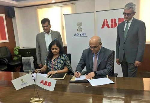 NITI Aayog-ABB India sign pact to held key sectors adopt advanced manufacturing technologies