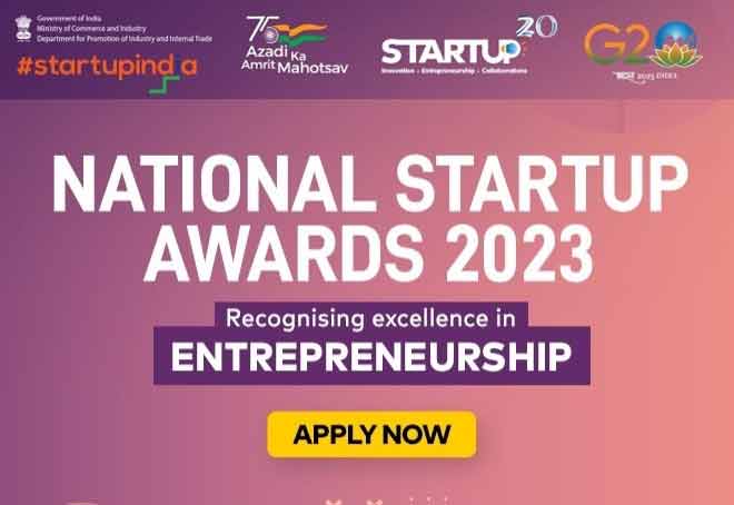 DPIIT invites nominations for National Startup Awards 2023