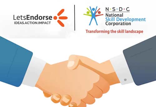 NSDC, LetsEndorse join hands to enable access to affordable capital to MSMEs across India