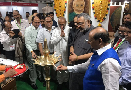 MSME Minister Singh inaugurates exhibition at International SME Convention 2018