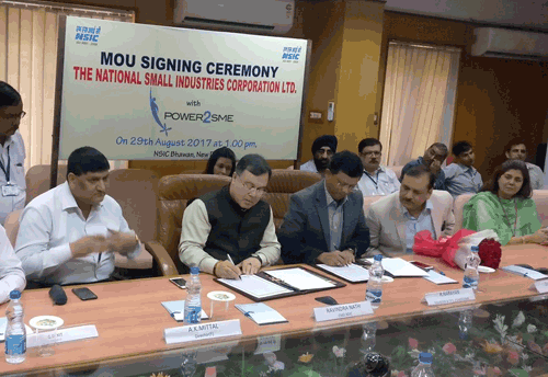 NSIC-Power2SME inks pact aiming at empowering MSMEs