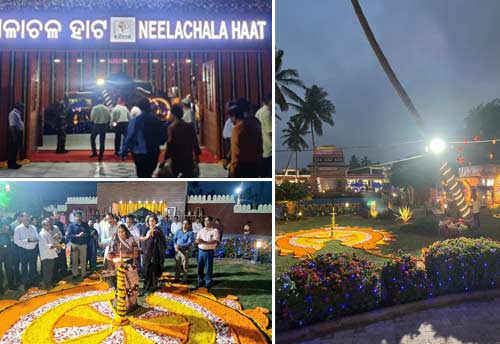 Neelachala Haat in Puri renovated for year-round exhibitions by artisans & weavers