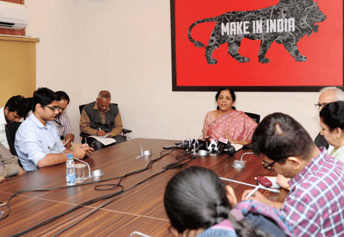 Demonetization - Sitharaman assures exporters to take well compiled report to FM for quick remedial solutions