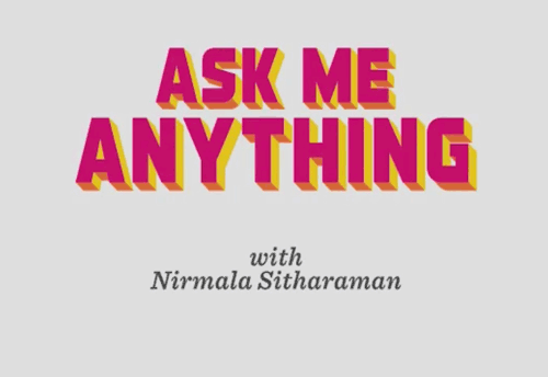 Nirmala Sitharaman to hold live interaction on Twitter today at 4.30 PM