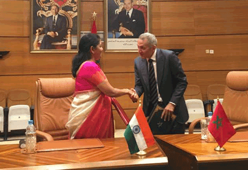 India and Morocco call for closer cooperation in trade sectors