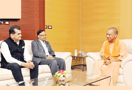 NITI Aayog delegation meets UP CM; Joint Working group to identify action points for development