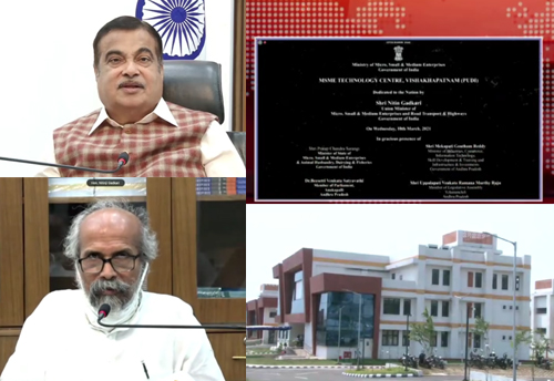 Gadkari inaugurates Technology & Extension Centres, MSME Udyam Express