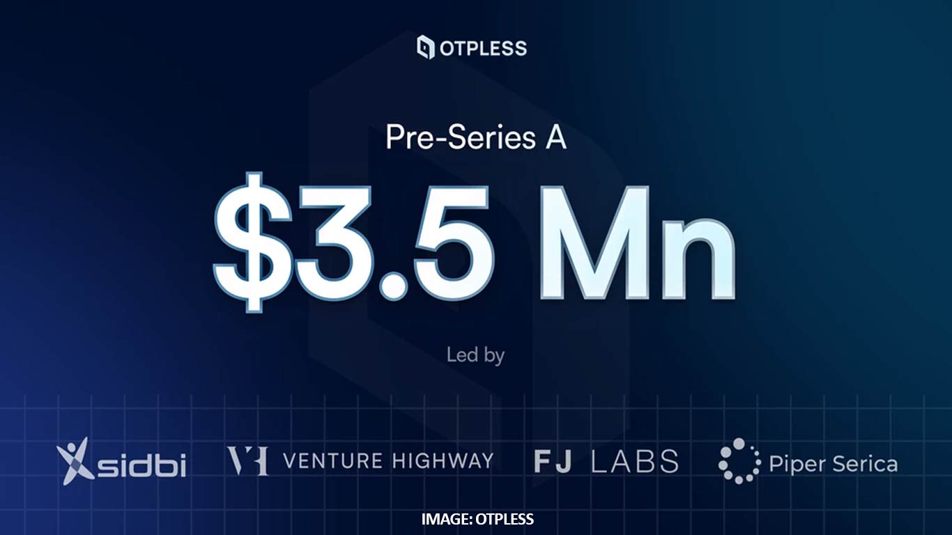 OTPless Secures USD 3.5 Mn In Pre-Series A Round To Expand Authentication Platform