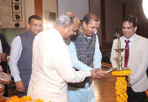State MSME Minister Sakhlecha inaugurates India International Science Festival in New Delhi