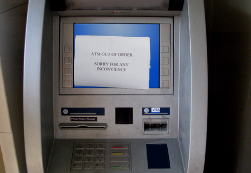 Almost 1/3rd of ATMs don’t work, says RBI