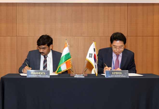 Indian and South Korean pharma bodies sign pact to explore business opportunities