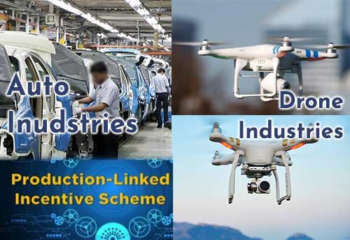 PLI scheme announced for Auto & Drone industry 