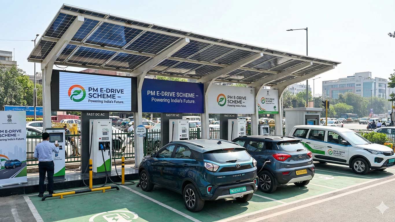 PM E-DRIVE Scheme Allocates Rs 2,000 Crore For Pan-India EV Charging Infrastructure: Heavy Industries MoS