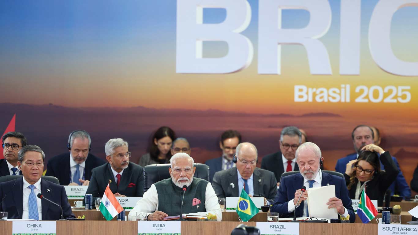PM Modi Highlights 4,000% Surge In Solar Capacity, Pushes For Climate Finance At BRICS Meet