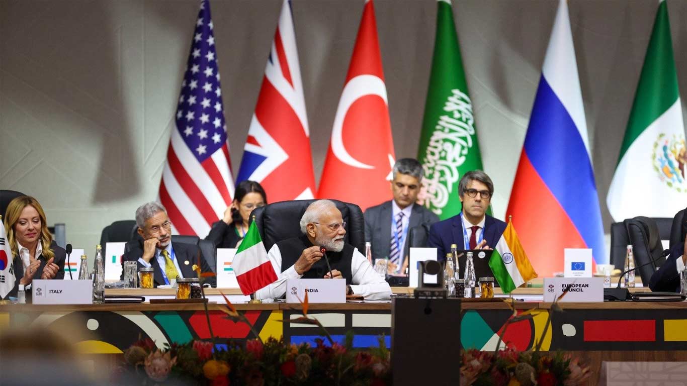 PM Modi Exhorts Developed Countries At G20 To Deliver Climate Finance & Tech To Developing Economies