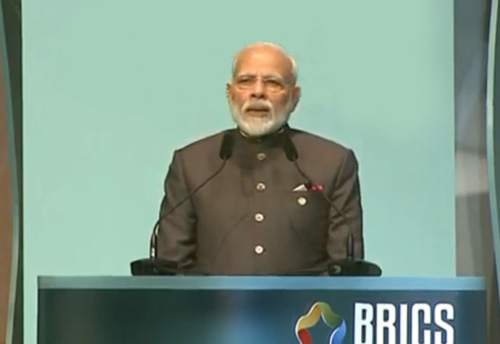 BRICS nations contribute 50 per cent of the economic development of the world: PM Modi