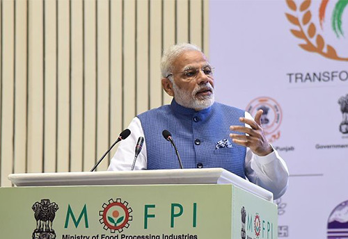 We have a target of Doubling the farmers income in coming five years: PM Narendra Modi