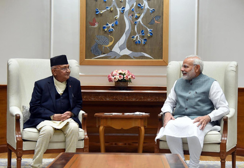 PM Oli urges Indian businesses to invest in Nepal