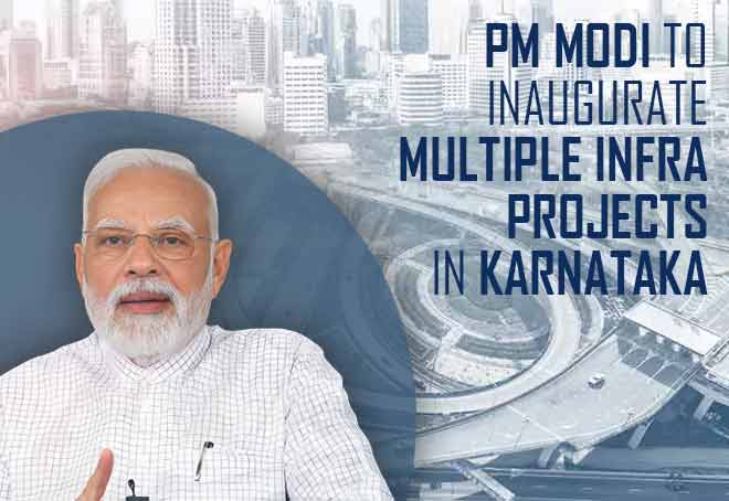 PM Modi to inaugurate multiple infra projects in Karnataka on Nov 11