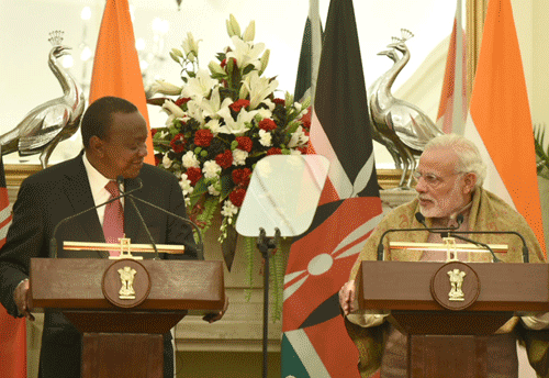 India-Kenya will encourage industry, business in both countries to exploit opportunities in different sectors: PM Modi