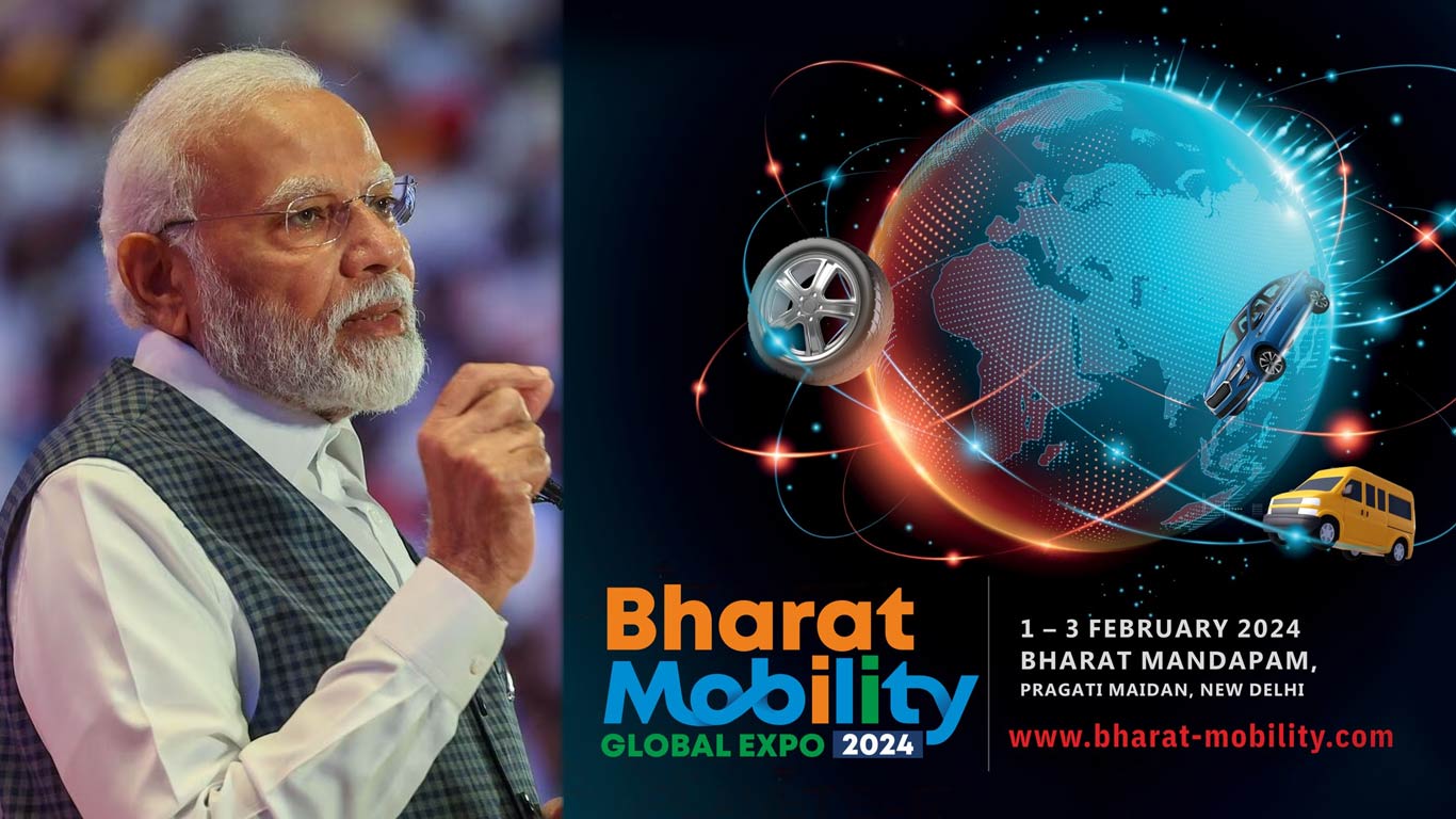 PM Modi to Address Innovative Auto Technologies At Bharat Mobility Expo