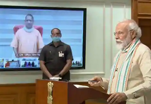 PM Modi launches 'Atma Nirbhar Uttar Pradesh Rozgar Abhiyan'