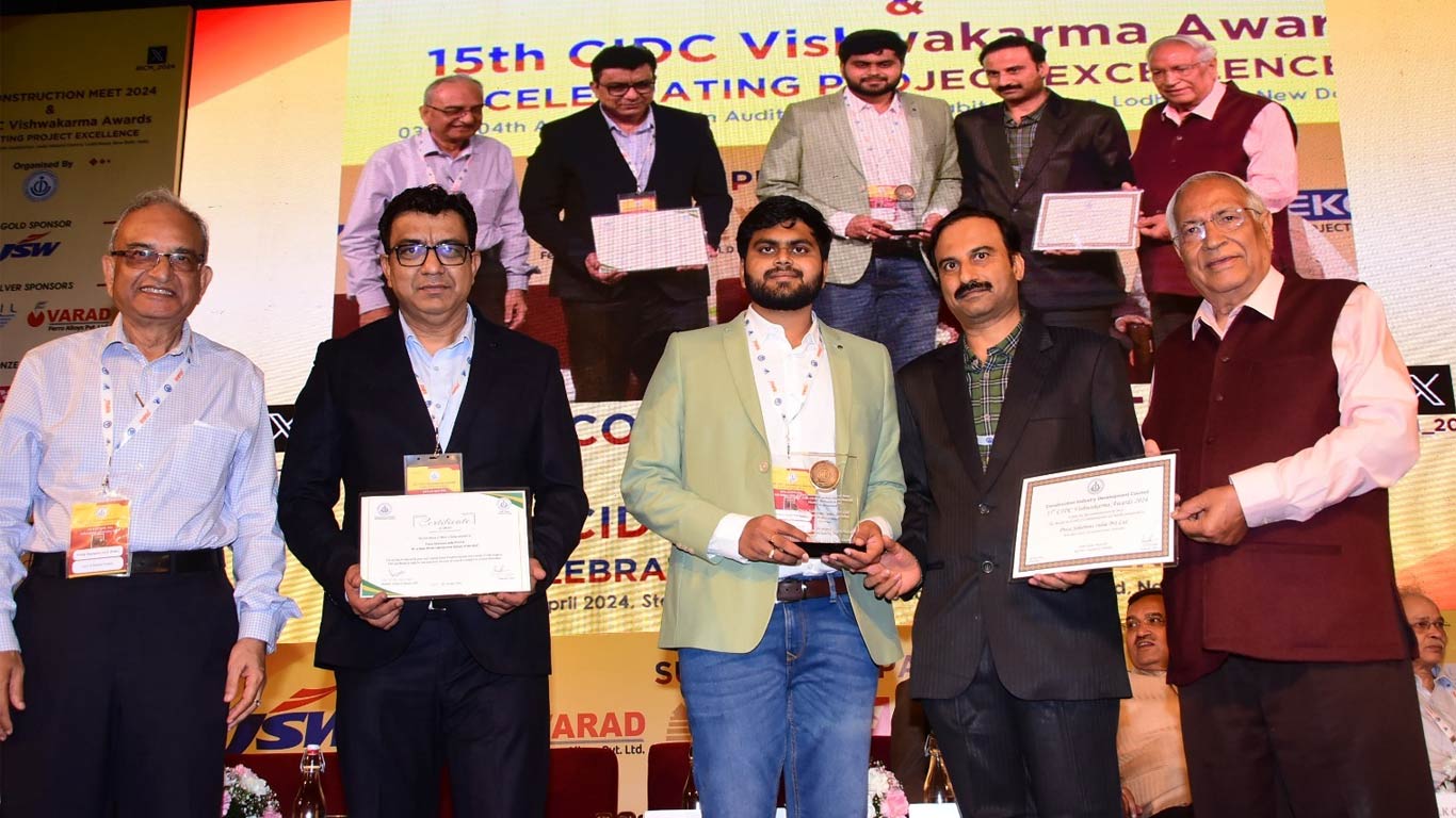 Hyderabad-Based Preca Solutions Honoured with CIDC Vishwakarma Award for Outstanding Precast Construction